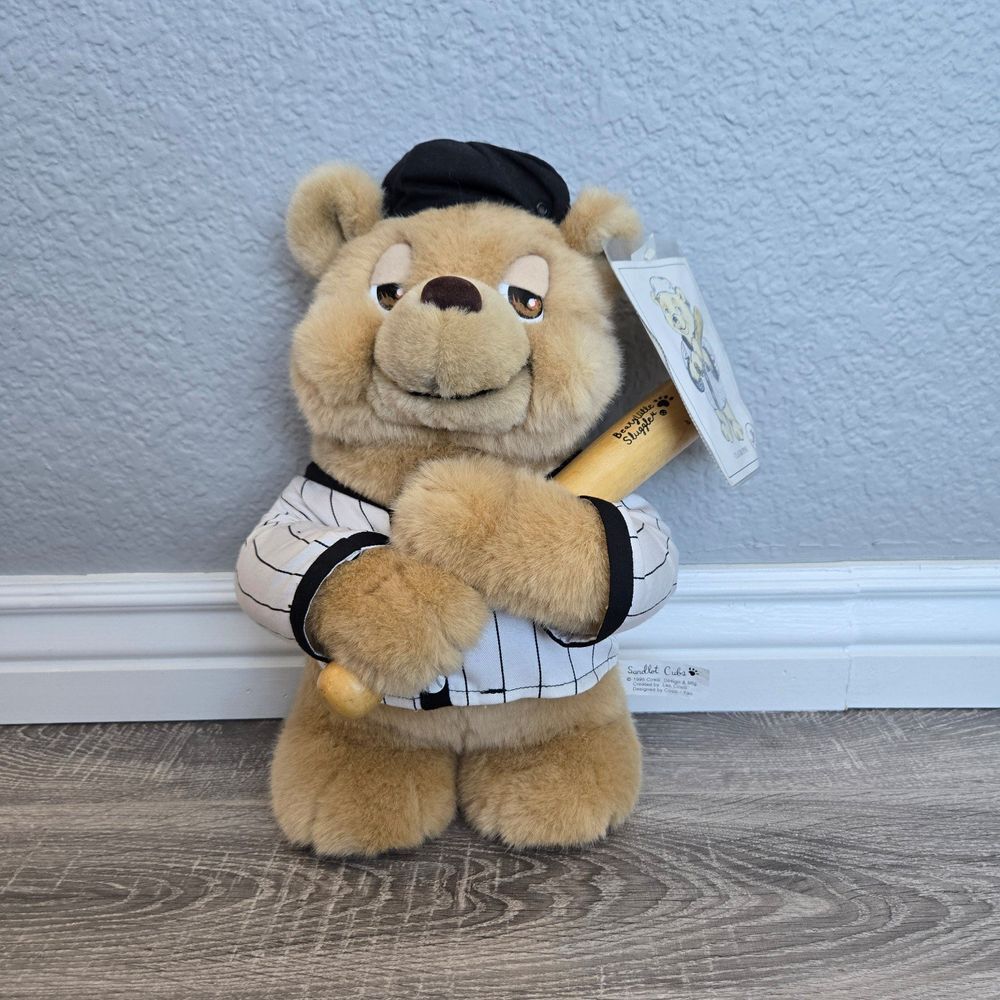 Sandlot Cubs 1995 Collection Claude Pine 1st Baseman Plush Bear Collectible Bear